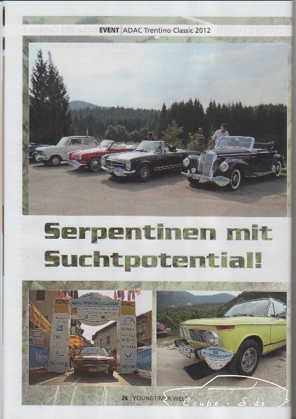 Trentino Classic 2012 Youngtimer Welt 2013
