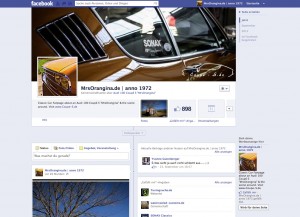 Facebook Fanpage Audi 100 Coupe S