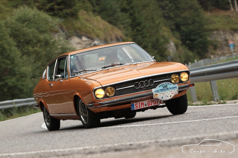 Audi 100 Coupe S ADAC Trentino Classic