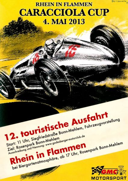 Caracciola Cup 2013 – Vorbericht zur Oldtimer Classic in Bonn – Bad Godesberg