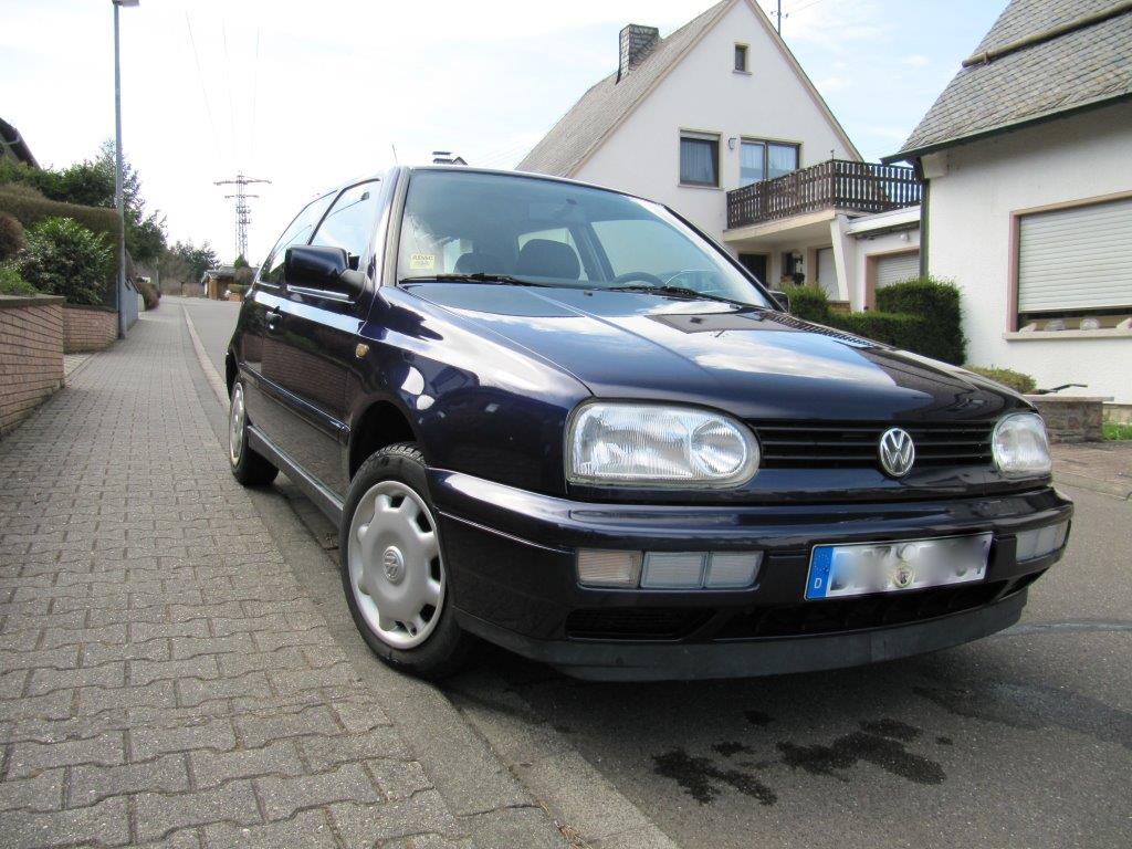 VW Golf 3 Avenue 1995 mit originalen 62.000 km – Updtae: verkauft