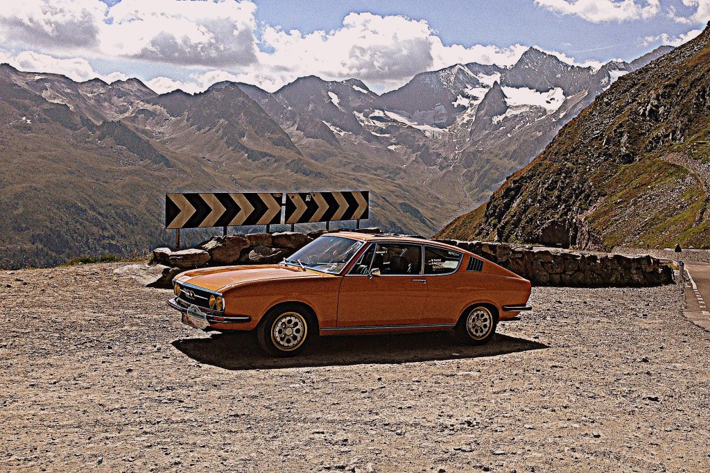 Timmelsjoch Audi 100 Coupe S