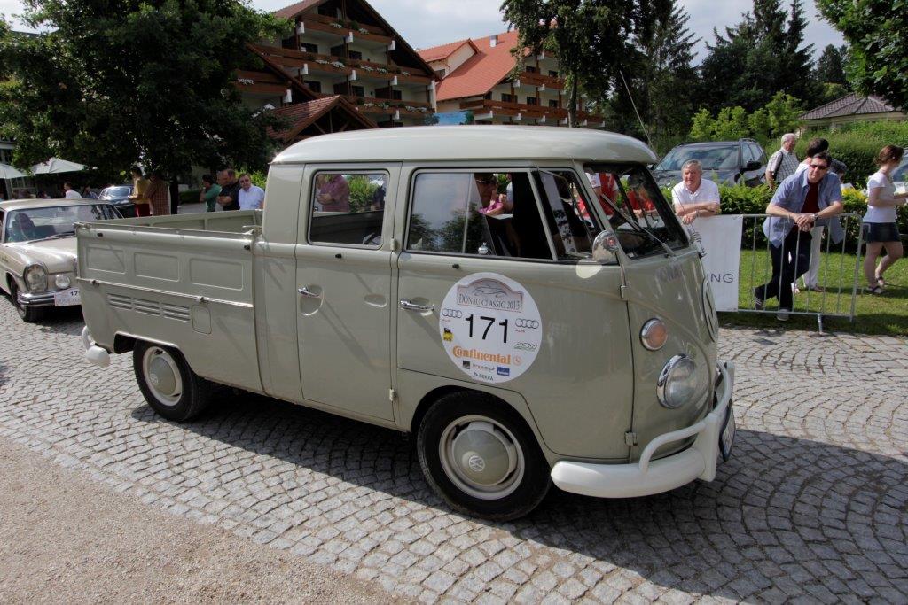 Auf Achse mit der VW Doppelkabine – Bilder zur Donau Classic 2013