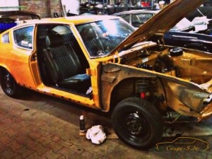 Restauration Audi 100 Coupe S 2014